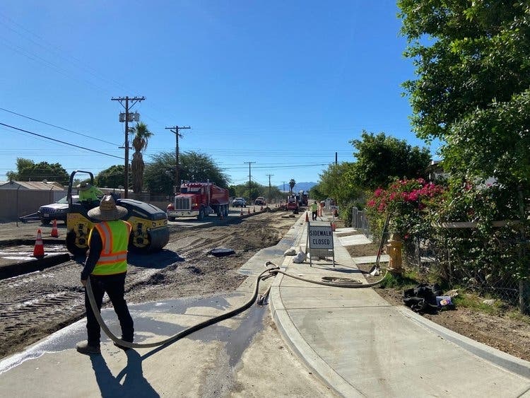 In November, the Riverside County Transportation Department completed a phase of the Carver Tract improvements. Still, there is more work to be done, slated to start in early 2024.