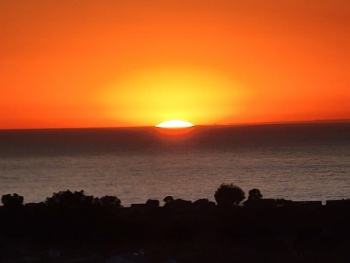 Taken from our patio in Encinitas on October 29, 2023.