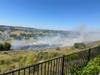A fire broke out Friday afternoon near Morgan Hill in Temecula.