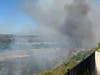 A brush fire broke out Friday afternoon near Morgan Hill in Temecula.