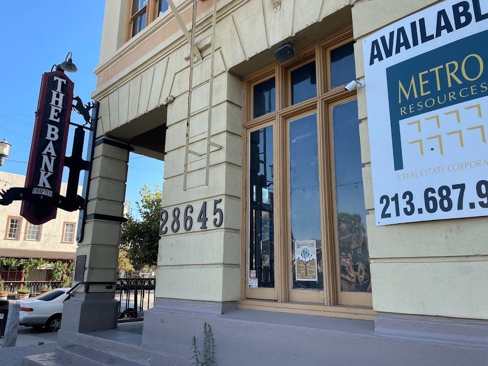 The Argentinian steakhouse owners hope to open their next restaurant in the empty former Bank of Mexico and First National Bank building at 28645 Old Town Front Street in Temecula. 