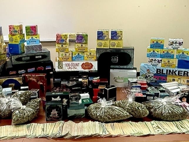 Riverside County Sheriff's Department uncovered a large-scale retail theft scheme and stolen beauty supplies, marijuana, clothing, vape products, and cash during an organized retail crime arrest, officials say.