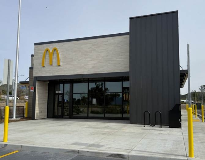 Grand Opening of a new McDonald’s restaurant in Wildomar.