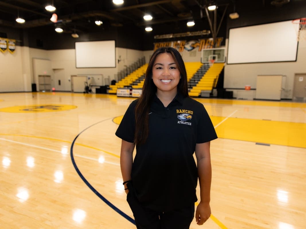 Head Volleyball Coach Caitlyn Bato is moving to the Associate Athletic Director role at Rancho Christian School.