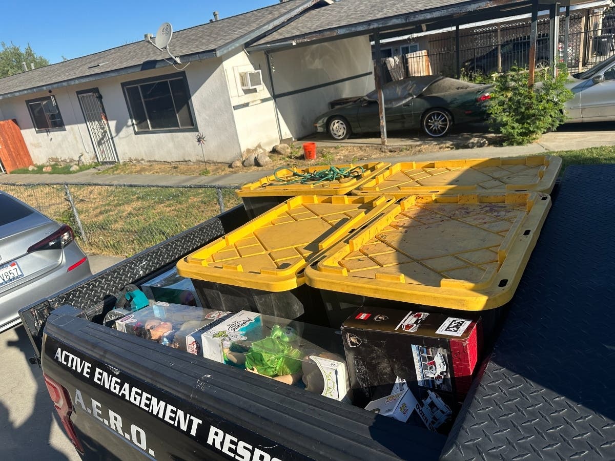 Busted. Lego sets, suspected of being stolen and resold for profit, were part of the bounty recovered in Hemet.