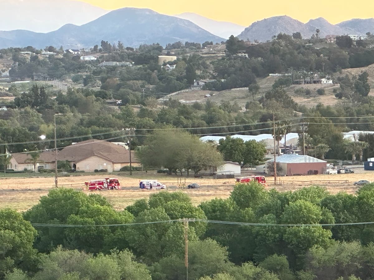 Cal Fire and AMR responded to the scene where one person suffered moderate injuries in the collision.