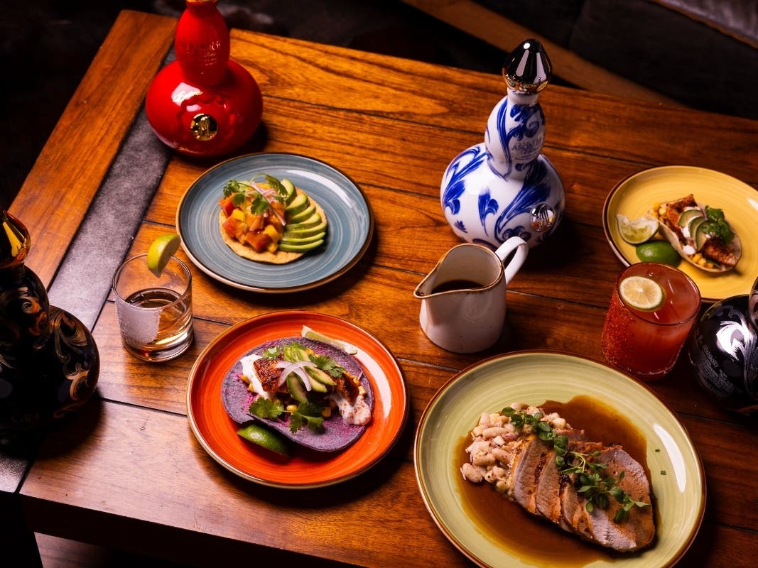 Tequila and food pairings at Hendo's Barrel House.