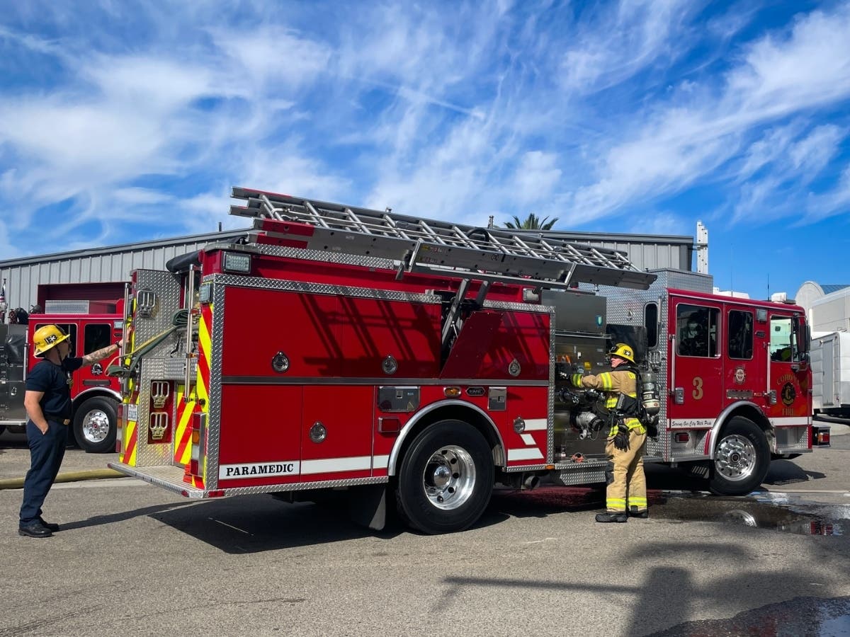 The Bain and Verona Fires were still burning in Riverside County though containment grew.