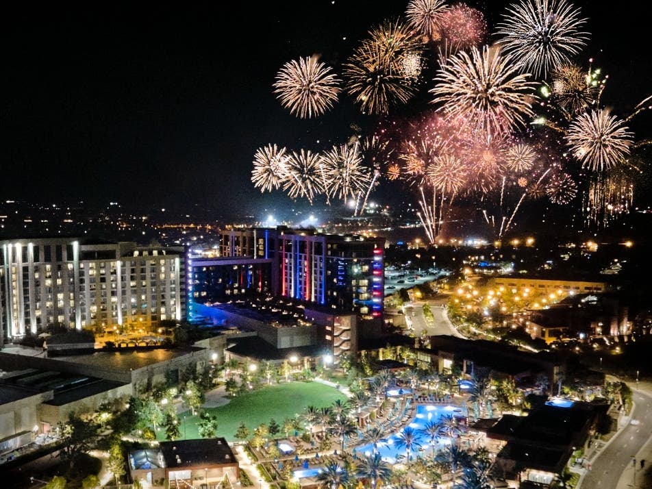 Guests and community members will be able to see the Southern Temecula night sky light up, first with a dazzling drone show, followed by a 22-minute firework extravaganza, hosted by Pechanga.