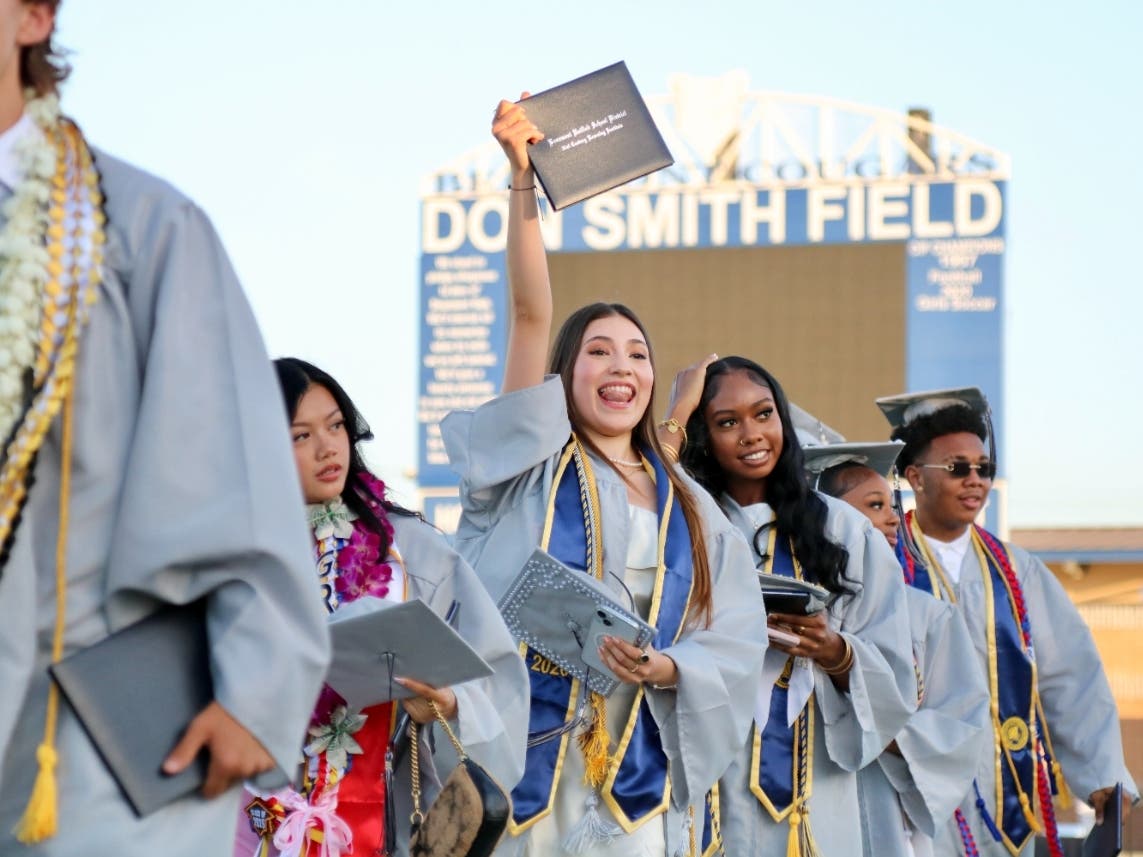These Beaumont Unified School District students understood the assignment.