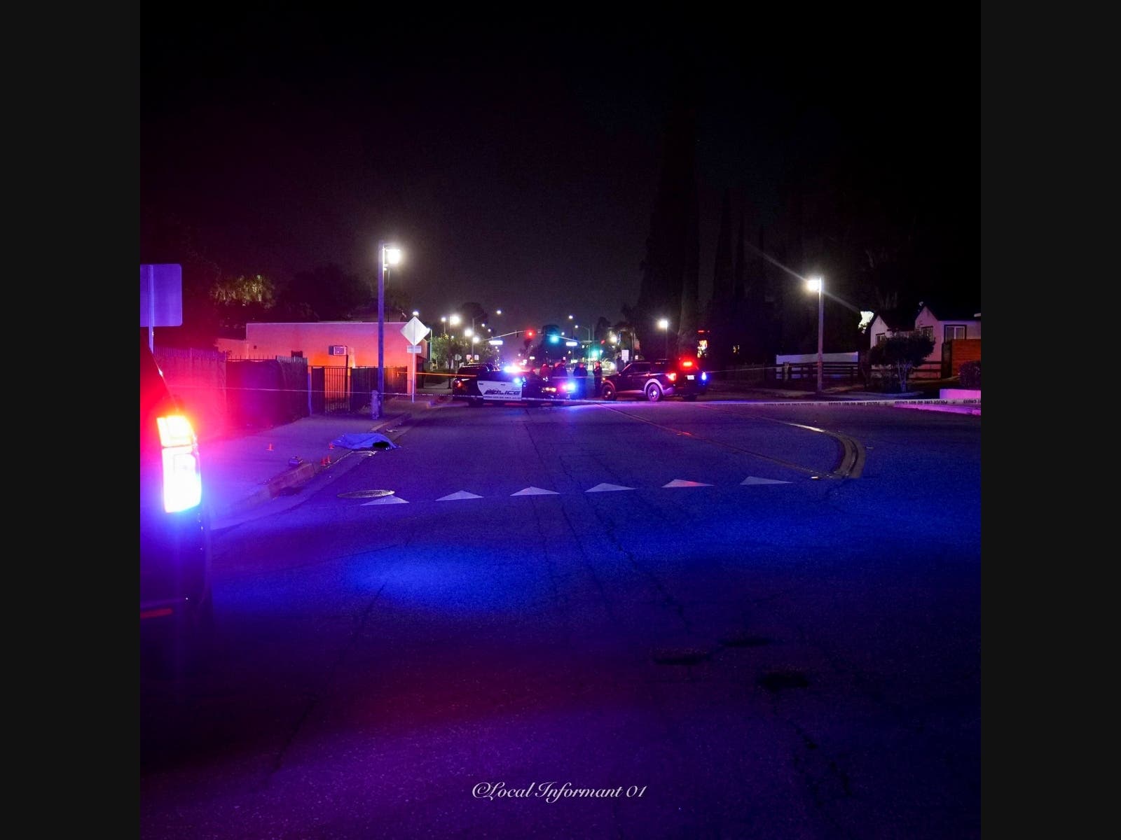 There are no suspects named in the shooting, and the investigation is active and ongoing, the Banning Police Department said.
