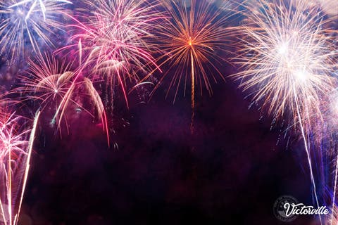 4th Of July Fireworks Celebration In Victorville