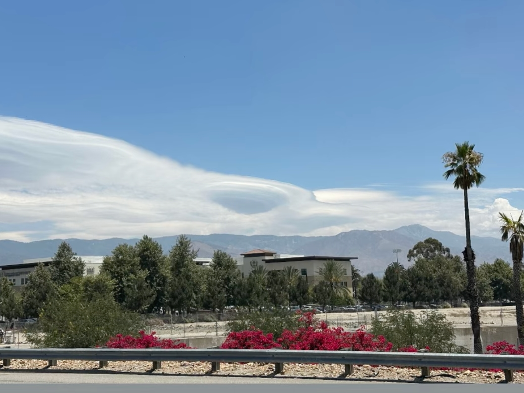 UFO Clouds Visible Across Inland Empire: More Pics Of These Meteorological Marvels