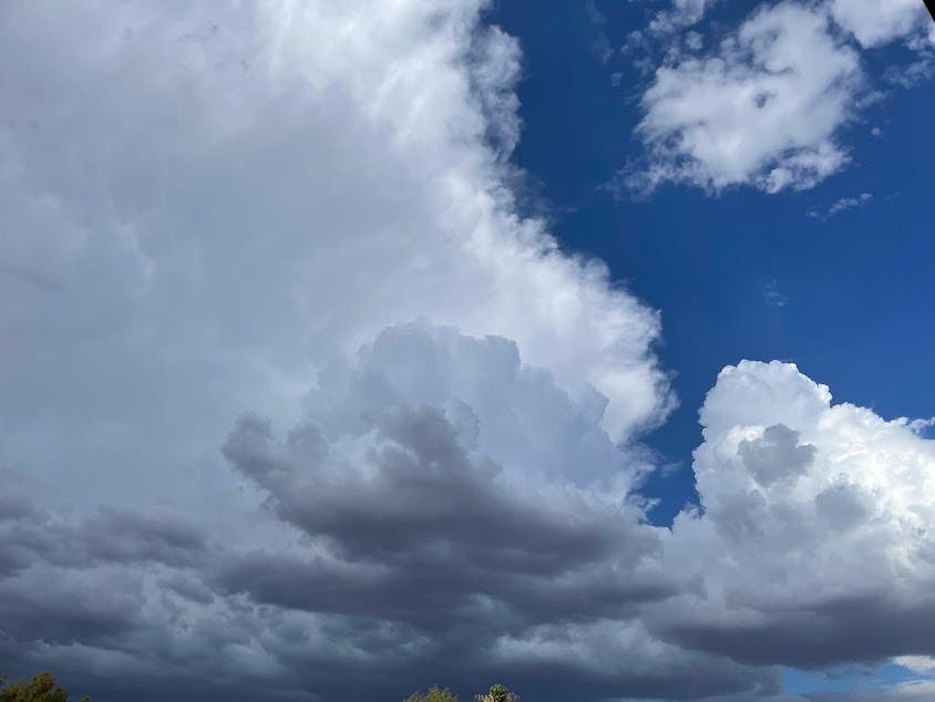 Starting Tuesday, temperatures in the Inland Empire will rise, bringing thunderstorms and monsoonal moisture to mountain areas.