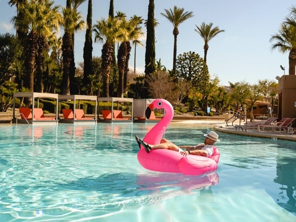 Morongo will host a late-night Flamingo Friday party at its Oasis pool complex.