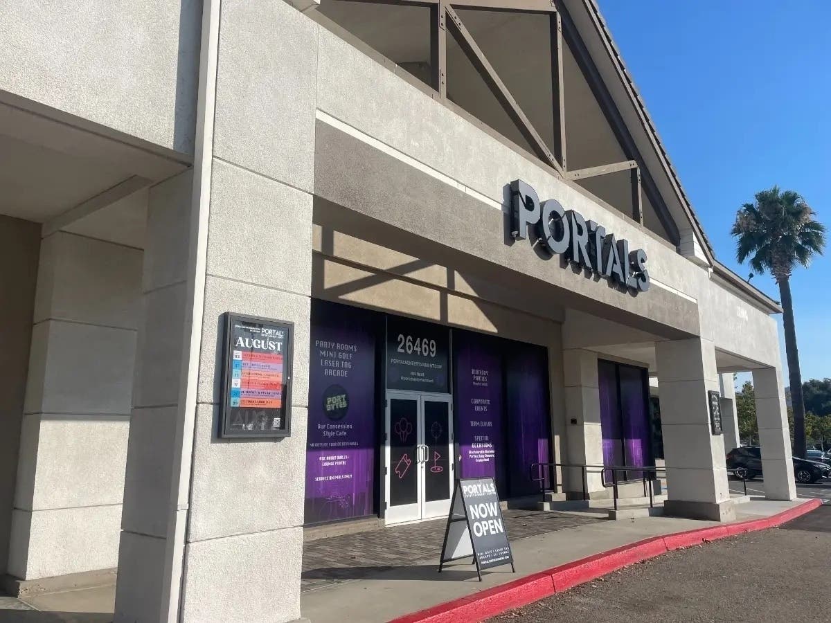 Portals Entertainment Center is closing its doors.