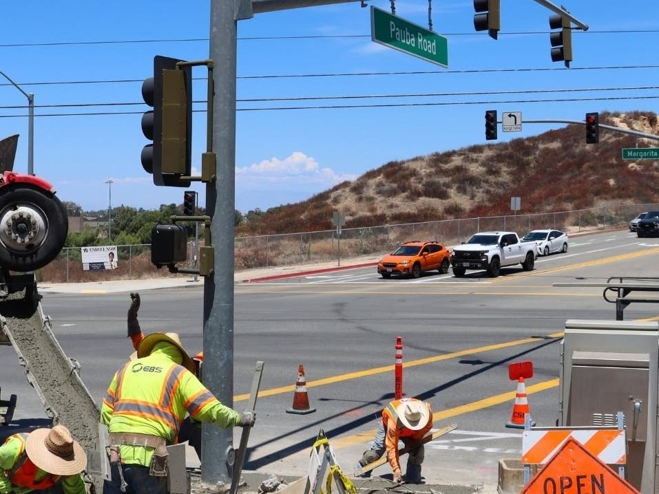 Pauba will maintain its four lanes of traffic.
