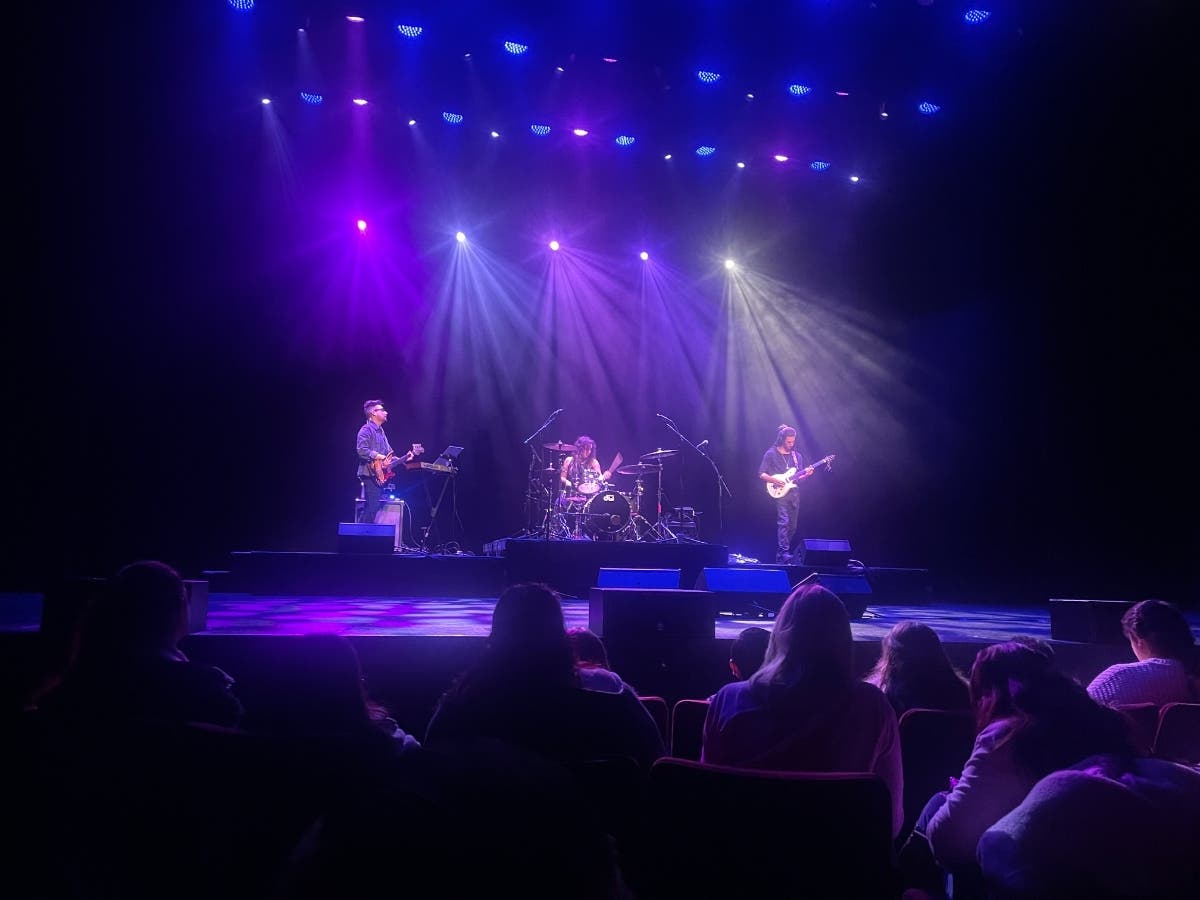 Tribute band concert at Old Town Temecula Community Theater.