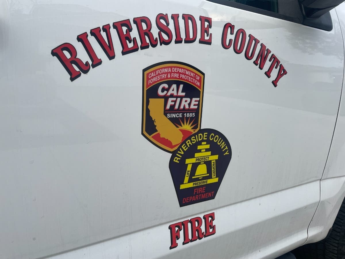 Firefighters called for assistance Thursday after an electric vehicle ignited on Gilman Springs Road near San Jacinto.