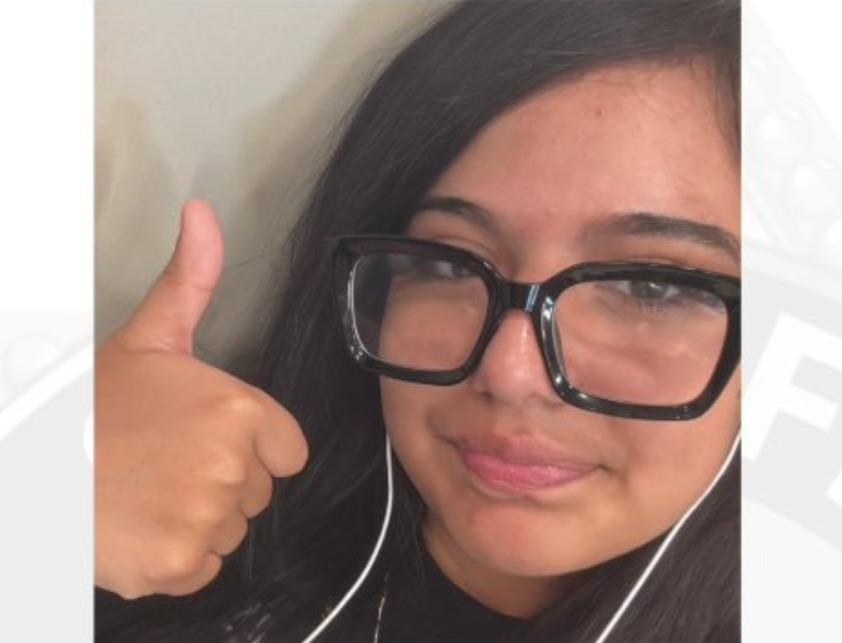 Isabella Paola Rojas, 14, was reported missing. She was last seen in the city of Palm Springs.