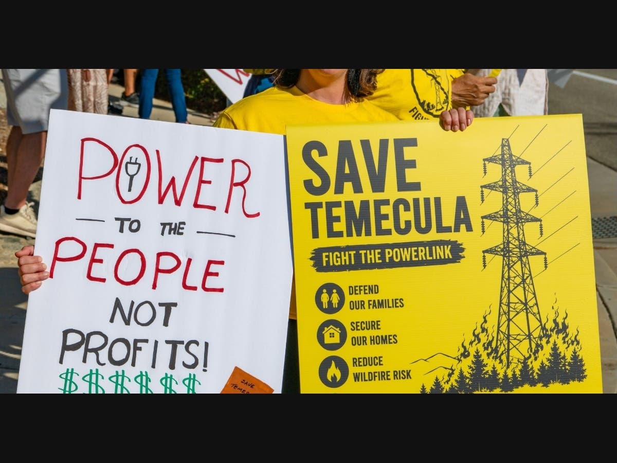 'Dog And Pony Show' Temecula Mayor Says Of SDG&E's Open House For Power Transfer Line Project