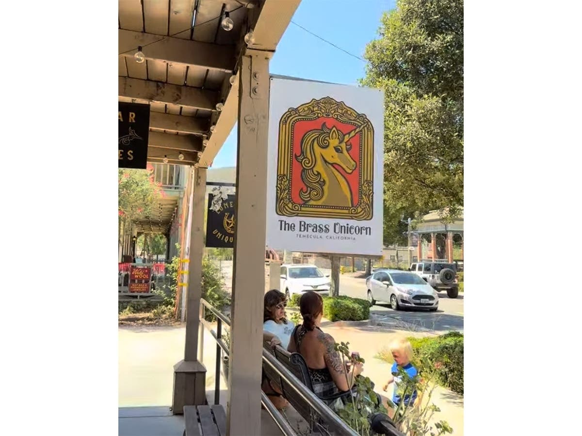 Welcome to the Brass Unicorn Vintage shop in Old Town Temecula.