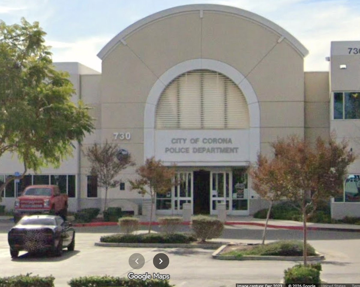 Corona Police Department.