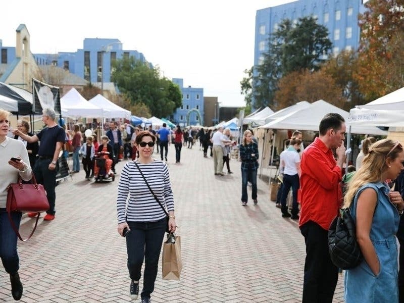 East Hollywood Community Market at the Church of Scientology Los Angeles.