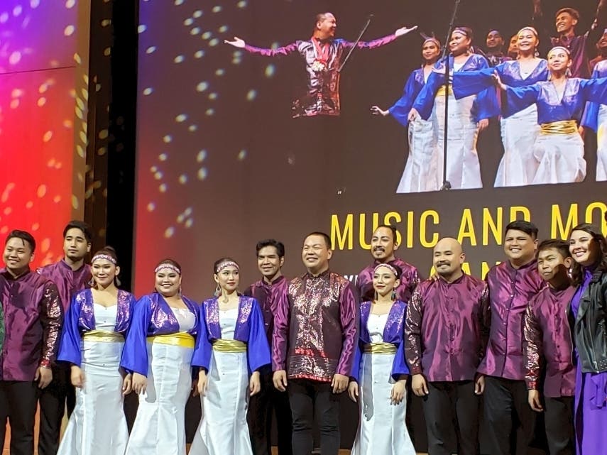 GANP singers' magnificent performance in North Hollywood—the Los Angeles leg of their first American Goodwill Tour