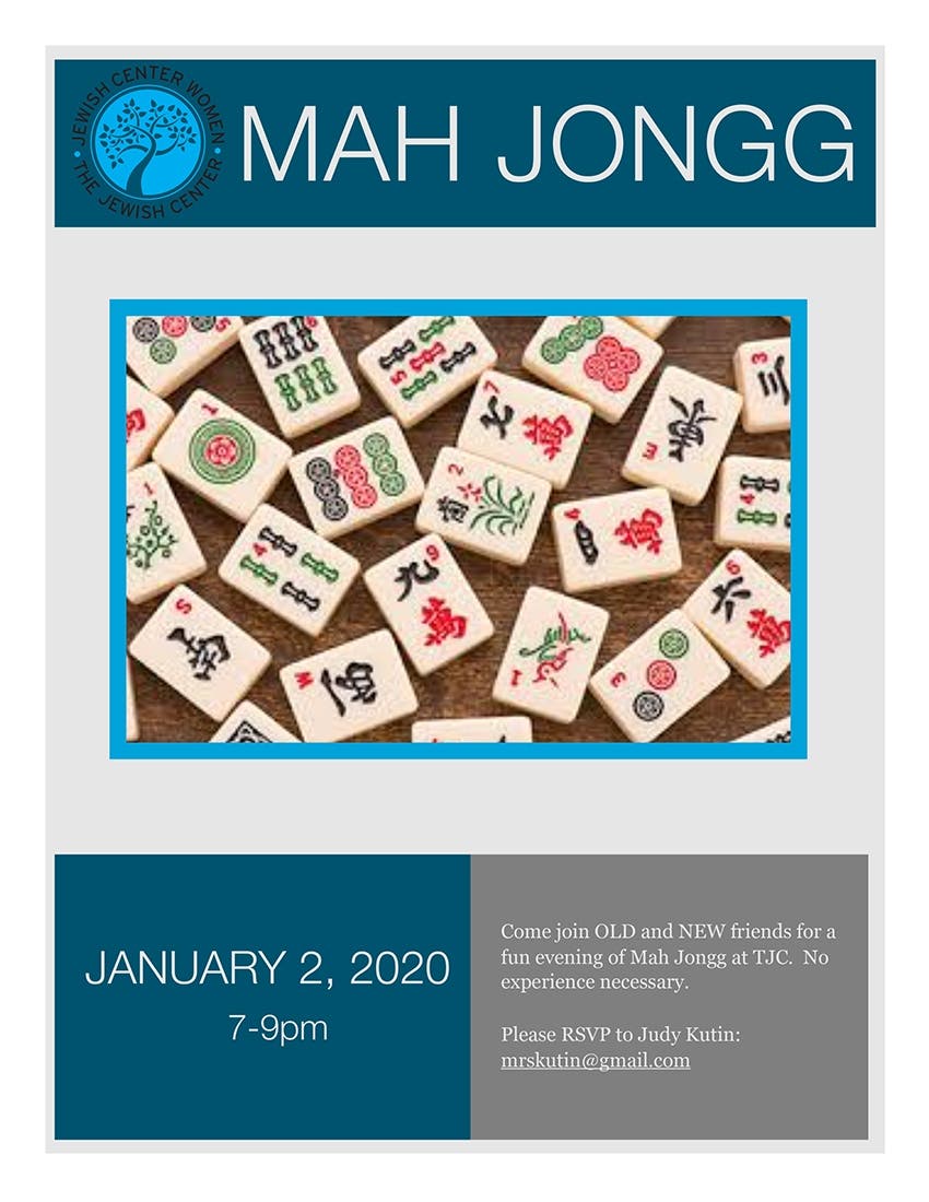 Jan 2 Mah Jongg Princeton NJ Patch
