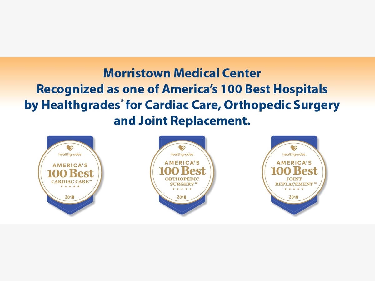 Morristown Medical Center Recognized as One of 'America's 100 Best