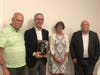 Recognition award to YMCA Board of Director Don Gates.