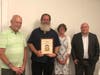 Celebrating the newest board member and volunteer Barry Fitzgerald. 