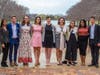 Hands of Peace alumni at last year's Benefit: Zinat Kabbani, Parker Hara, Erika Grad, Mckenzie Lyons, Ashleigh Roth, Eliza Schloss, Nabaa Khan, Amreen Khadeer and Noam Preminger. The 2020 event will again feature alumni who are making change in the world.