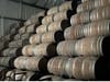 Tequila 1349 barrels in Arandas.