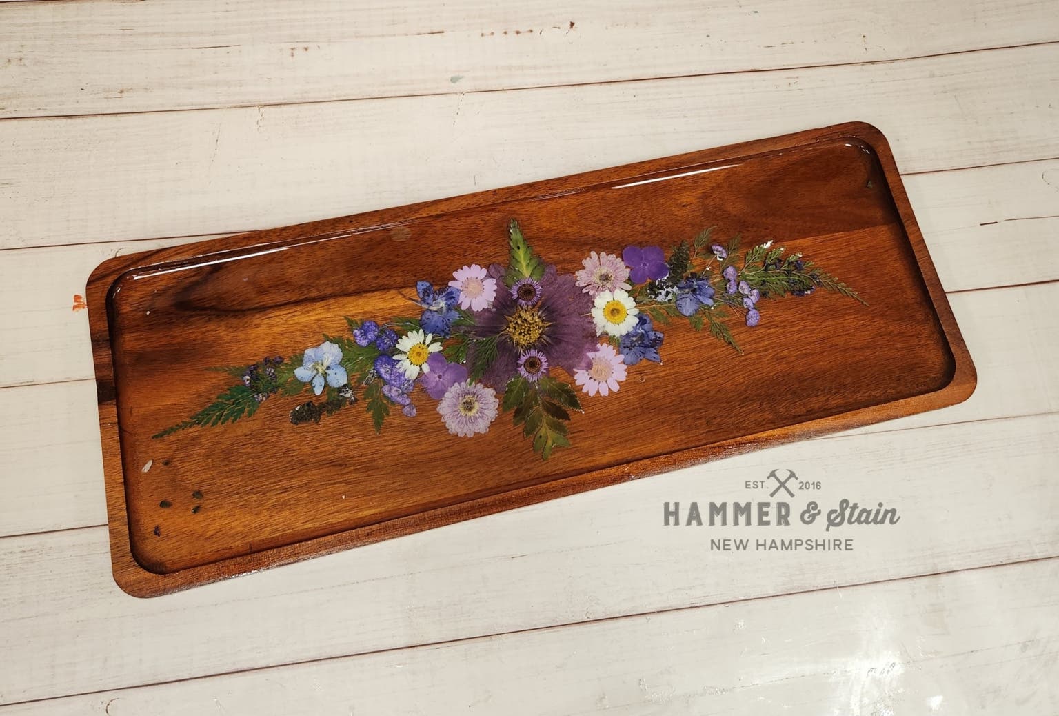 Pressed Flowers Resin Workshop