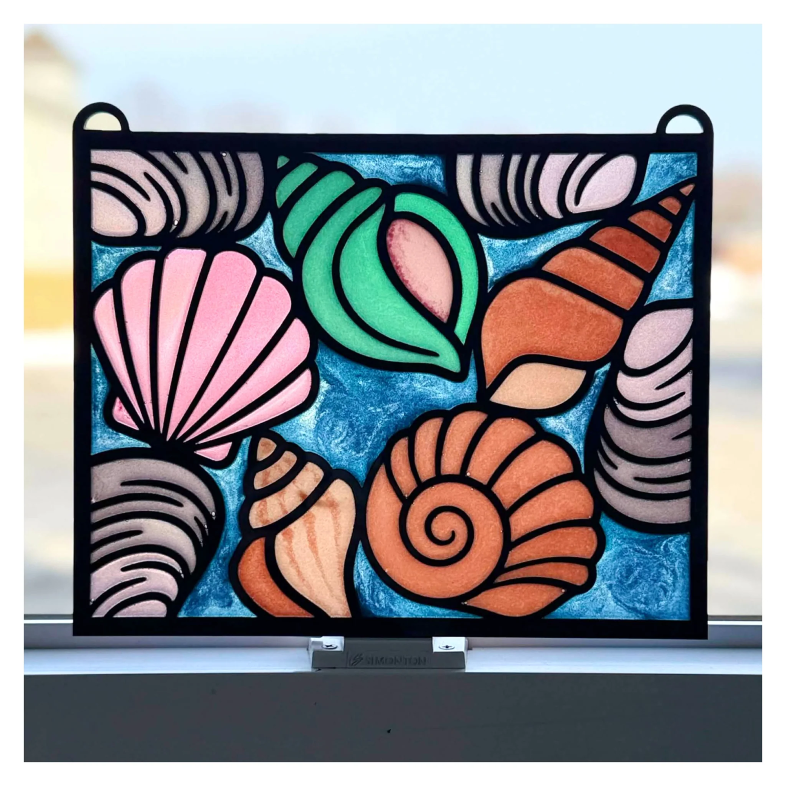 Faux Stain Glass – Resin
