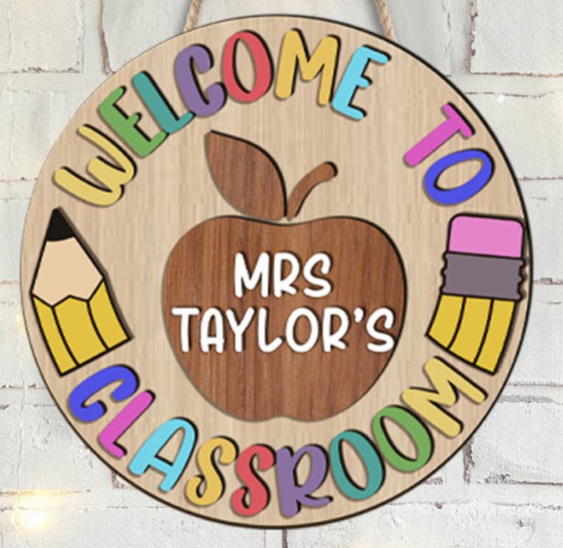Teacher Signs – 3D PYP Woodshop