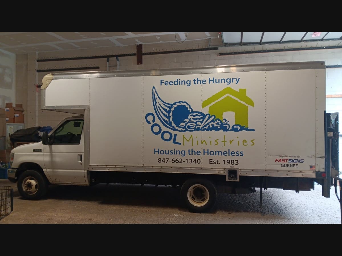 COOL Ministries, Waukegan, IL, serves Northern Illinois and is one of the newer recipients of frozen chicken for their clients picked up at Hunger Resource Headquarters in Northbrook during Poultry to Pantries Delivery Day held twice yearly.  
