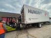 Dedicated volunteers for Hunger Resource Network, based in Northbrook, load multiple pallets of frozen chicken into the Food for Greater Elgin van, one of ninety food pantries, shelters, and soup kitchens throughout the Chicagoland area.  