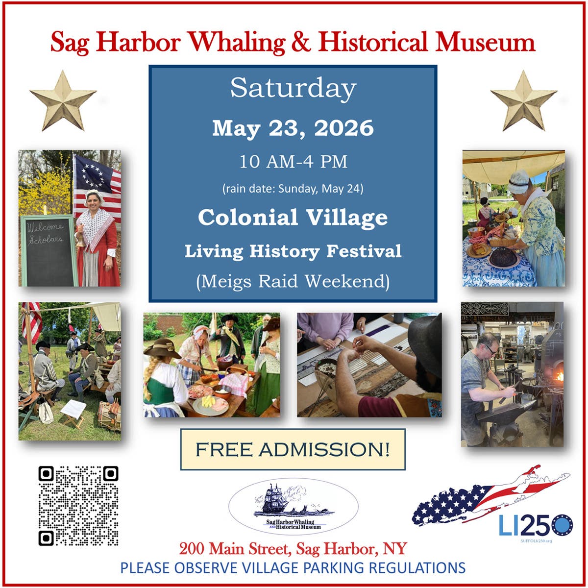 Meigs Raid Weekend: Colonial Village Living History Festival 