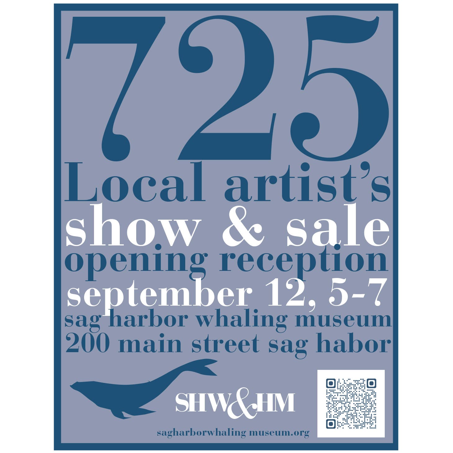 725 Local Artist's Show & Sale