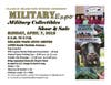 Everyone is invited to the Orland Park Veterans Commission's April 7th Military Expo, Collectibles Show & Sale.