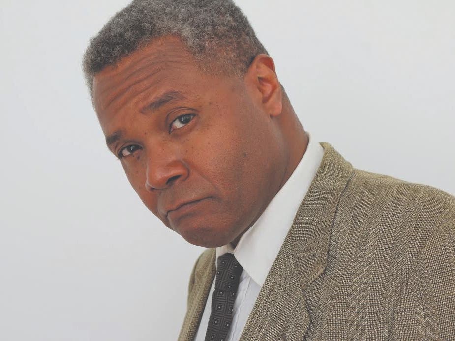 PREPARED TO PLAY RAND'S PROSECUTOR!: Chicago Theatre Veteran Darryl Maximilian Robinson starred as District Attorney Flint in the 2017 Emmanuel Lutheran Actors Theatre Ensemble  - ELATE Revival of Acclaimed Author Ayn Rand's "Night of January 16th".