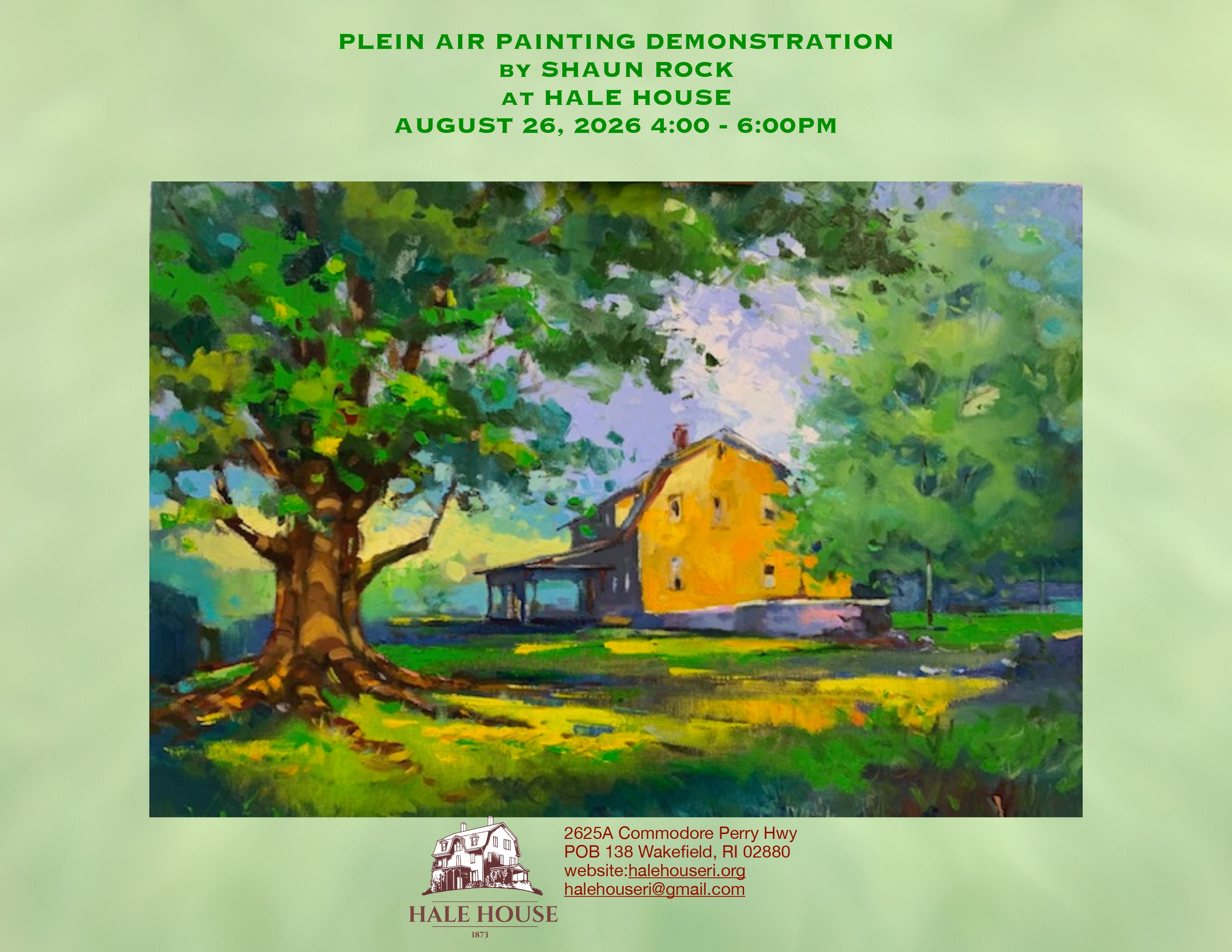 Plein Air Painting Demonstration