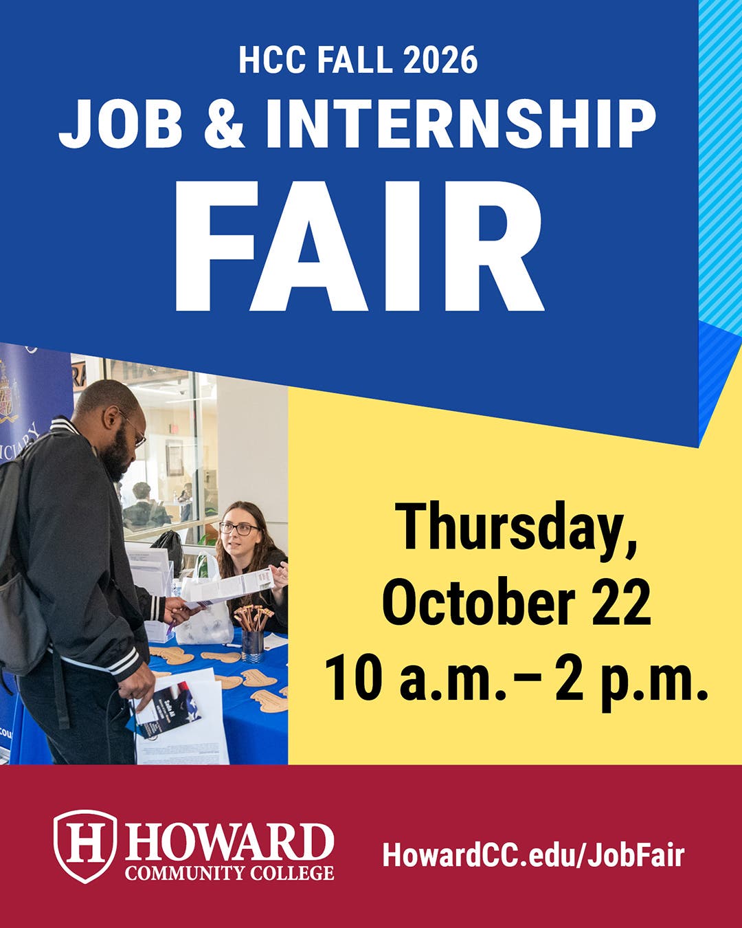 Howard Community College's Fall Job & Internship Fair