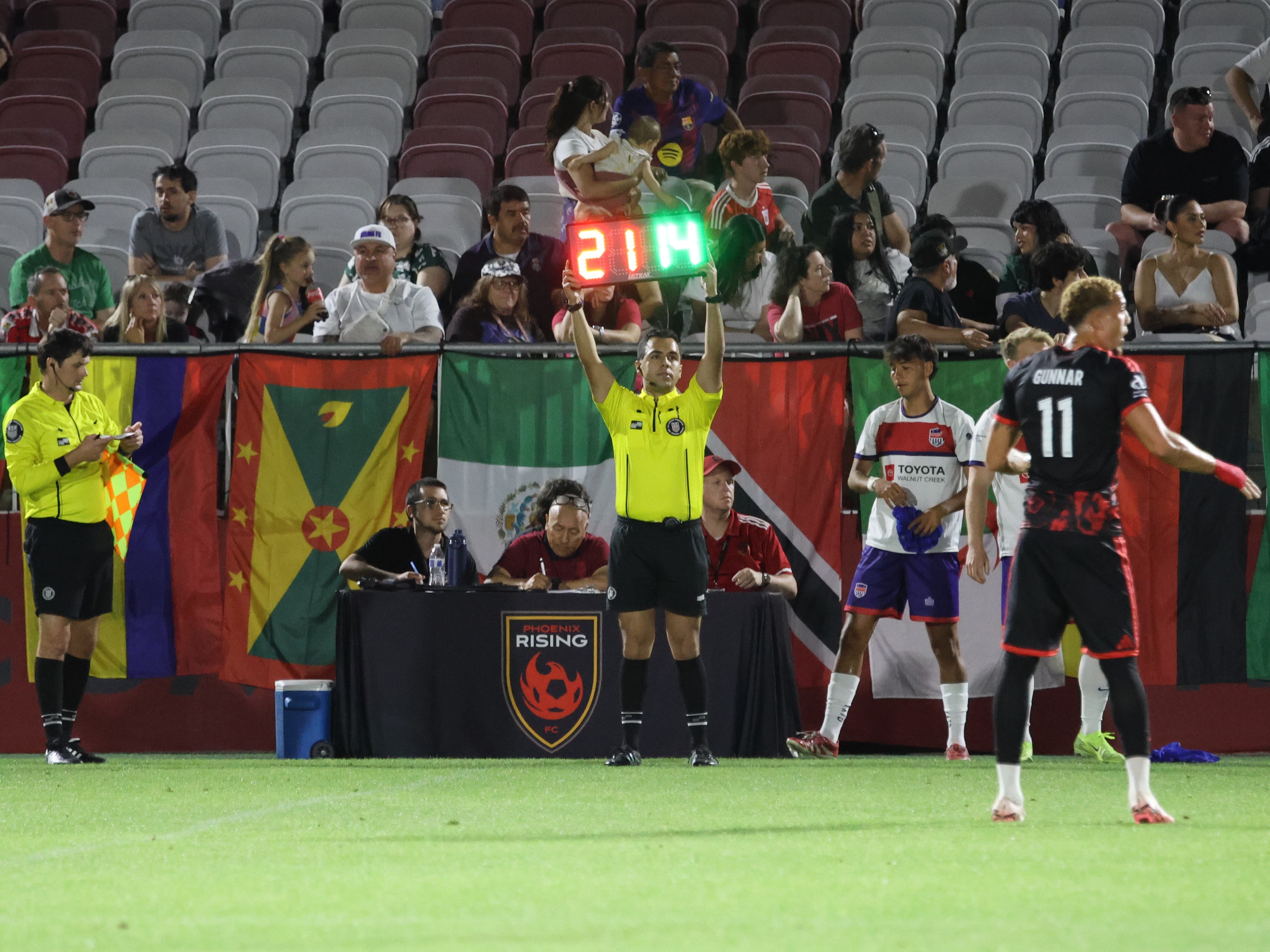 US Open Cup Elimination Match in San Ramon