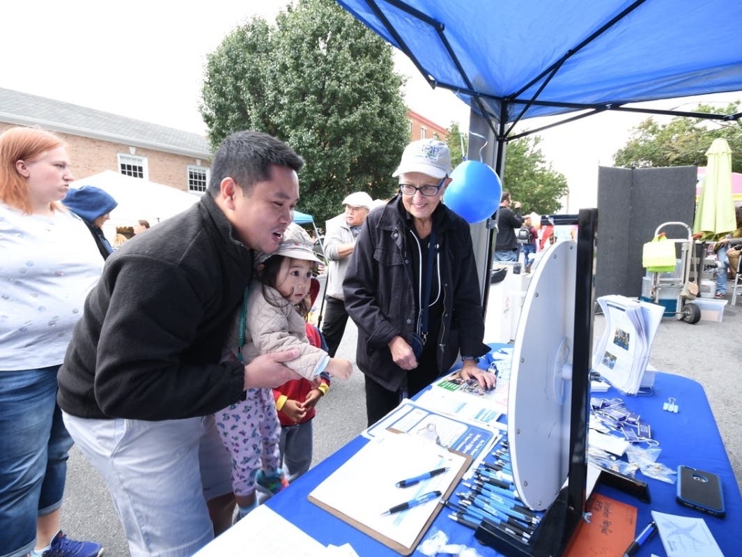 Sue Dussinger  began her RSVP experience in 2016 after volunteering at an information booth at the annual fall festival in the City of Fairfax 