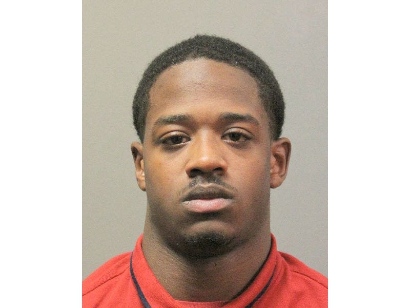 Police say Umari Taylor sexually assaulted a woman at knifepoint in broad daylight last week.