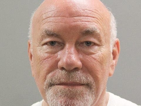 A family of three were all hospitalized after Mitchell Messling jumped the curb and struck them, police say.